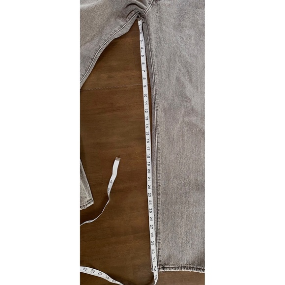 Levi's Premium 551 Z Straight Men's Jeans Gray 34 Waist 100% Cotton - Picture 4 of 10